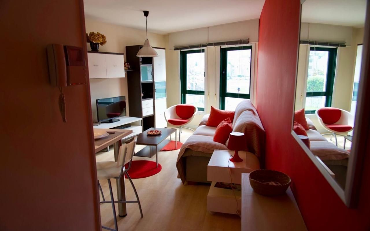 Ferienwohnung Acogedor Piso En Baiona Con Garaje Exterior foto